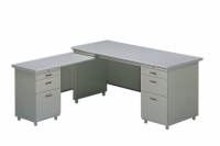 [1-7]
L型辦公桌(附三抽式側邊桌)