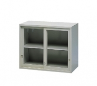[3-17]
玻璃加框拉門上置式鋼製公文櫃 