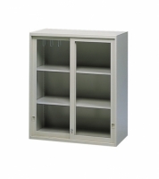 [3-18]
玻璃加框拉門上置式鋼製公文櫃